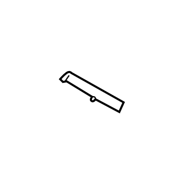 Ford AE8Z-17E856-A Retaining Bracket, Front Passenger Side AE8Z-17E856-A Ford Retaining Bracket, Front Passenger Side Illustration 1 of 1