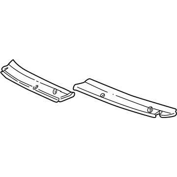 Ford 8C2Z-15022A68-AA Grille - Cowl Top