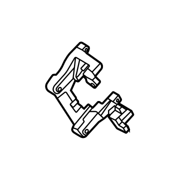 Ford JX6Z-2B511-F Plate Assembly - Brake Back