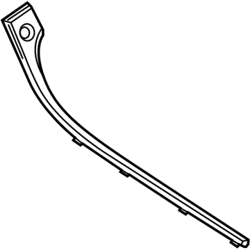 Ford AG1Z-54061A17-BB Trim Bezel, Driver Side AG1Z-54061A17-BB Ford Trim Bezel, Driver Side Illustration 1 of 1