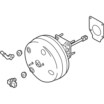 Lincoln JL1Z-2005-A Booster Assembly - Brake