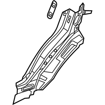 Ford BB5Z-78278D72-A Reinforcement Assembly - Bodyside