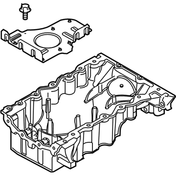 Ford 7T4Z-6675-A Pan Assembly - Engine Oil