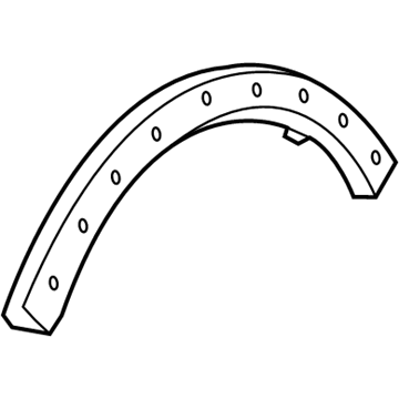 Lincoln 3L7Z-7829164-APTM Moulding