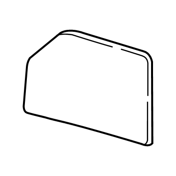 Ford FL3Z-17K707-K Glass Assembly - Rear View Outer Mirror