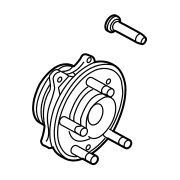 Ford LB5Z-1104-B Hub Assembly - Wheel