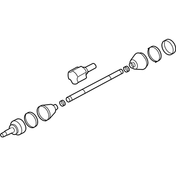 Ford Axle Shaft - 8S4Z-3B437-A