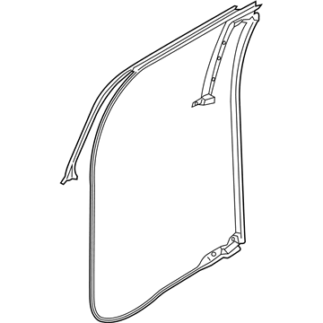 Ford FL3Z-1825324-B Weatherstrip