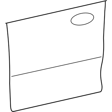 Mercury 8L8Z-7820201-B Panel Assembly - Door - Outer