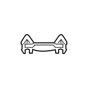 Ford FL3Z-9952166-A Bracket - Headlining Support