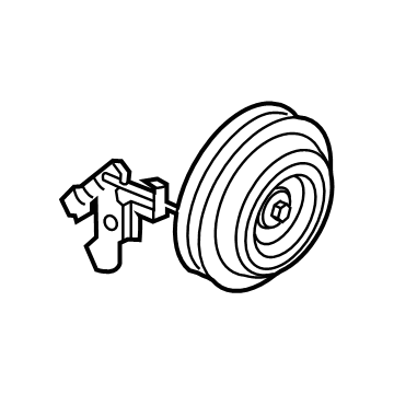 Ford L1MZ-19D786-F Clutch & Pulley