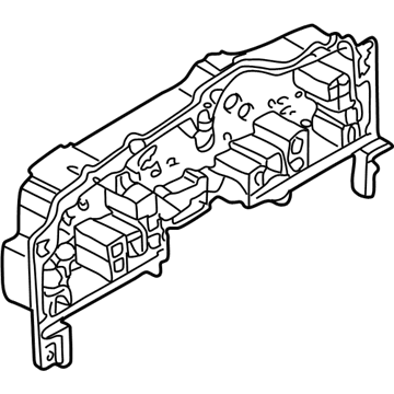 Ford F87Z-10848-AA Plate - Instrument Cluster