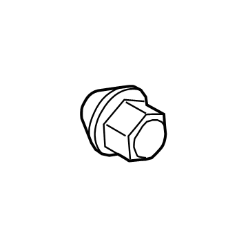 Ford ACPZ-1012-H Nut - Wheel