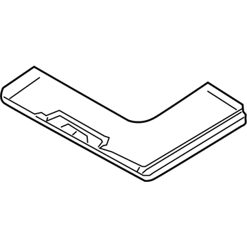 Ford AH6Z-54519A02-AA Panel Assembly - Sliding Roof Sunshade