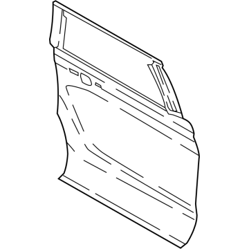 Lincoln JL1Z-7824700-A Panel Assembly - Door - Outer