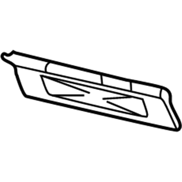 Ford F5TZ-18A478-A Door - Ventilation