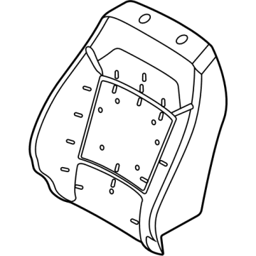 Ford ML3Z-1564811-A Pad - Seat Back