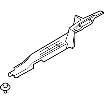 KB3Z-2113228-AA Ford Rear Sill Plate, Passenger Side Illustration 1 of 1