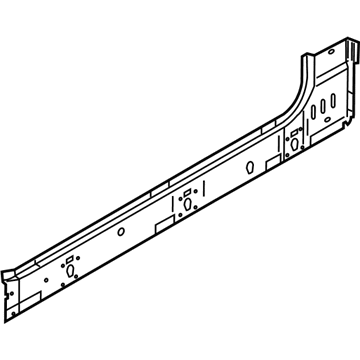 Ford 8C3Z-2610120-A Member Assembly - Floor Side