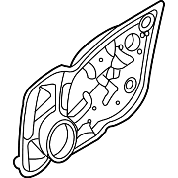Mercury 8E5Z-54235A86-A Carrier Assembly