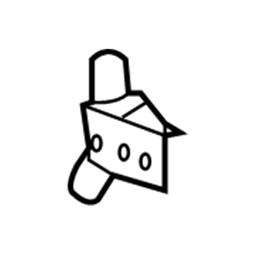 Mercury 6E5Z-5422800-AA Hinge Assembly