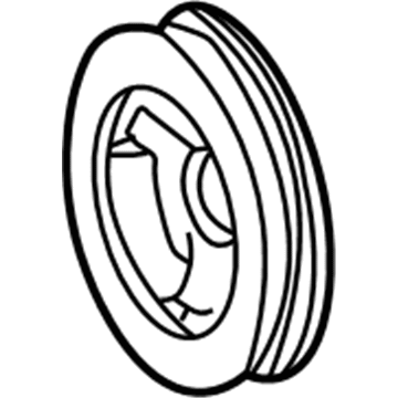 Mercury 5F9Z-6312-AA Pulley - Crankshaft