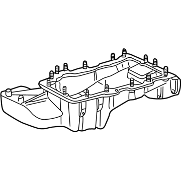 Mercury 5F9Z-6675-AA Pan Assembly - Engine Oil