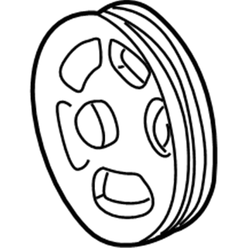 Lincoln 5L3Z-3A733-A Pulley - Power Steering