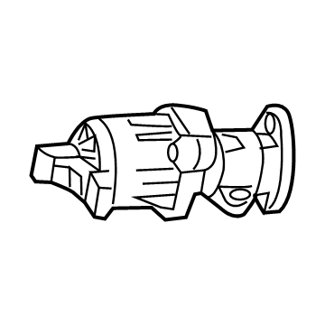 Ford Escape PCV Valve Hose - LX6Z-9G297-G