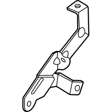 Ford LC3Z-3C510-B Pressure Hose Bracket LC3Z-3C510-B Ford Pressure Hose Bracket Illustration 1 of 1