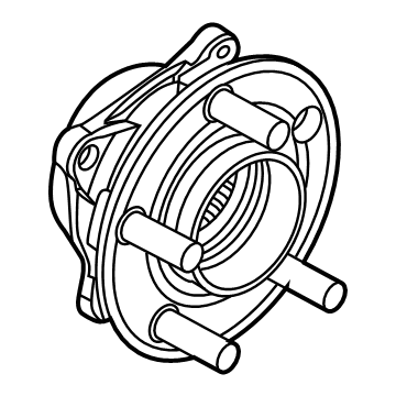 Ford FR3Z-1104-G Hub Assembly - Wheel
