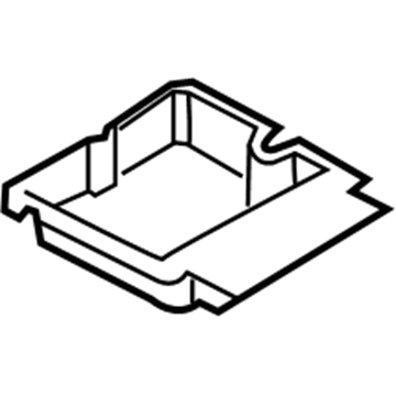 Ford EM2Z-5804567-BA Tray EM2Z-5804567-BA Ford Tray Illustration 1 of 1
