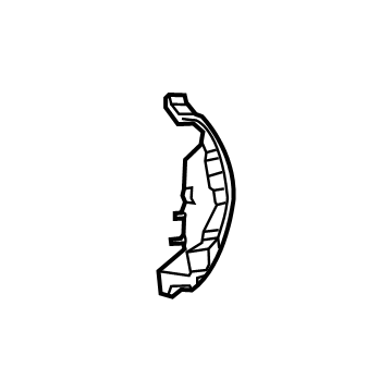 Ford KA1Z-17D942-A Side Bracket, Rear Upper Passenger Side KA1Z-17D942-A Ford Side Bracket, Rear Upper Passenger Side Illustration 1 of 1