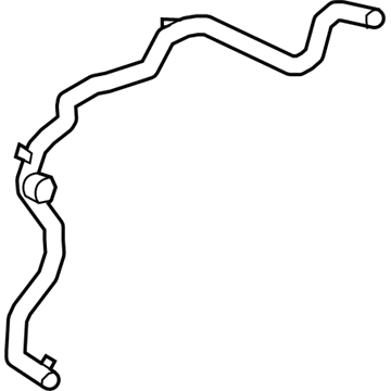 Ford Fiesta Coolant Reservoir Hose - C1BZ-8K276-C