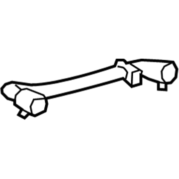 Ford Fiesta Coolant Reservoir Hose - DJ5Z-8597-B