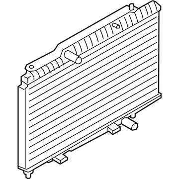 Ford C1BZ-8005-A Radiator Assembly