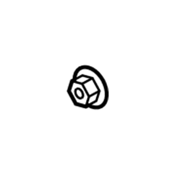 Ford -W520202-S437 Nut - Hex. - Flanged