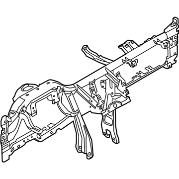 DB5Z-7804545-A Ford Reinforcement Beam Illustration 1 of 1