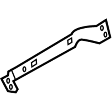 Ford DB5Z-78042C74-A Instrument Panel Center Bracket DB5Z-78042C74-A Ford Instrument Panel Center Bracket Illustration 1 of 1