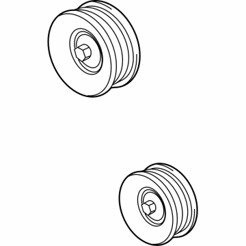 Ford LC3Z-6C348-A Pulley