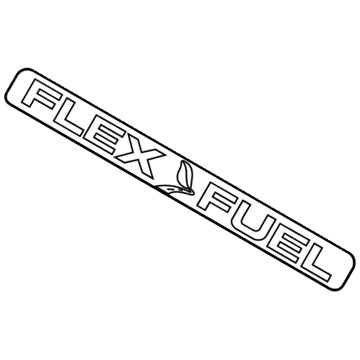 Ford BL3Z-9942528-G Name Plate