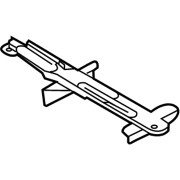 6E5Z-10718-A Ford Battery Holder Illustration 1 of 1