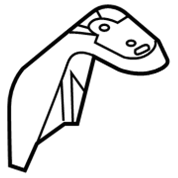 6E5Z-10A666-AA Ford Support Bracket Illustration 1 of 1