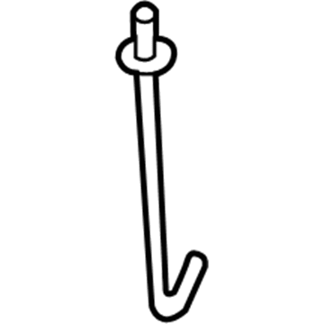 6E5Z-10756-A Ford Battery Bolt Illustration 1 of 1