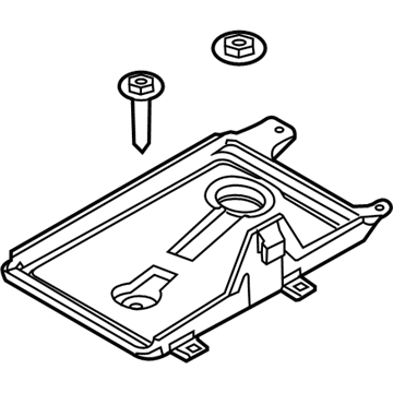 Ford Fusion Battery Tray - 7E5Z-10732-A