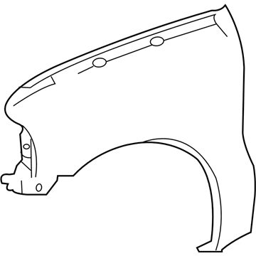 Ford F81Z-16006-AA Fender Assembly - Front