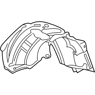 Ford 5C3Z-16055-BA Shield - Fender Apron