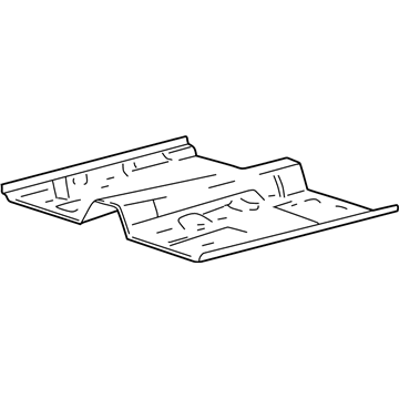 Ford YF1Z-5411135-AA Pan Assembly - Floor
