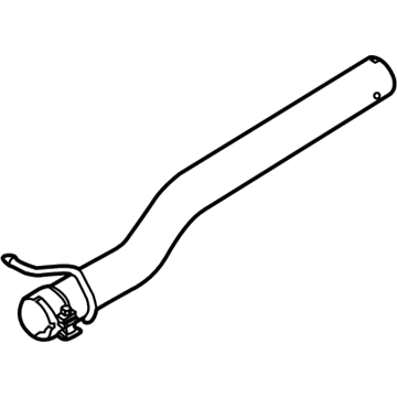 Ford 7C2Z-5A212-AA Pipe - Exhaust Front