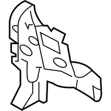 Lincoln 3W1Z-54280B58-AA Reinforcement - Rear Panel